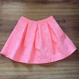 Lilly Pulitzer Harlow Pleated Word On The Street Peachy Pink 2